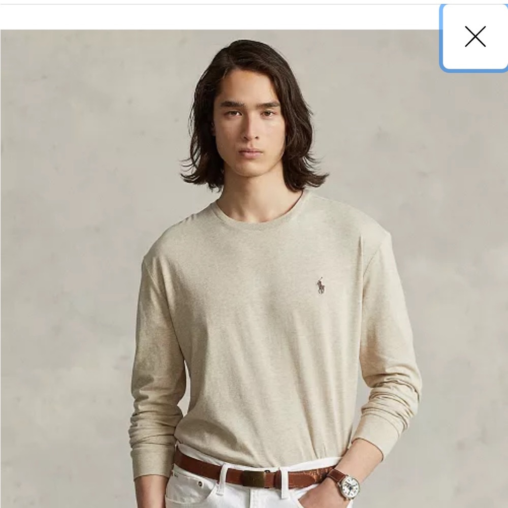 Men’s NEW Ralph Lauren Polo Long Sleeve T size XL